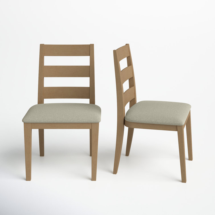 Wayfair ladder back chairs discount